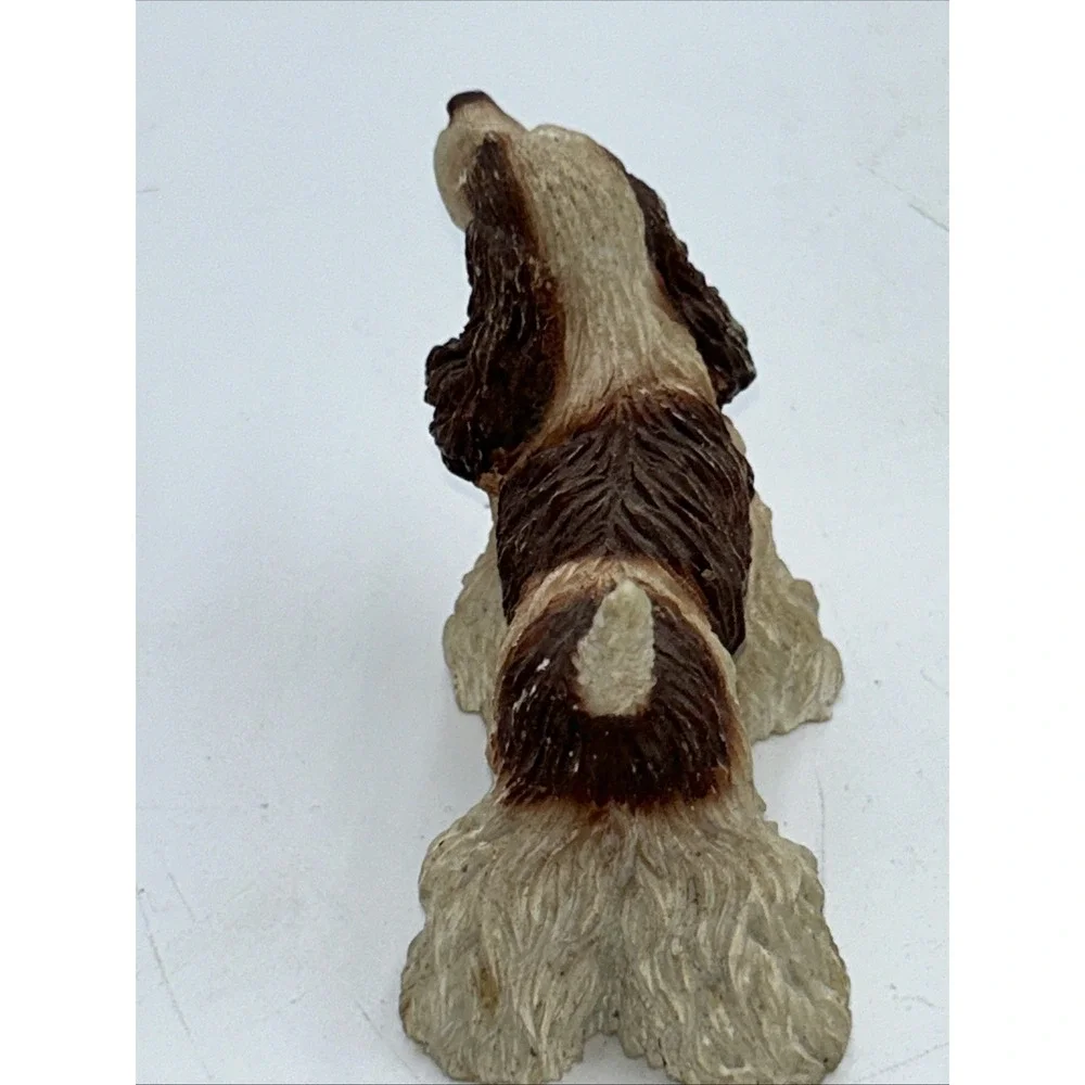 Vintage Midwest Canyon Fall Cocker Spaniel Small Dog Resin Figurine 2 1/4